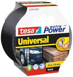 Duct tape 10 m x 50 mm zwart