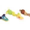 Elastisch pluchekoord met bal en schoen
