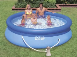 Familiezwembad 305x76 cm + pomp 12V