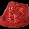 Feesthoedje, rood