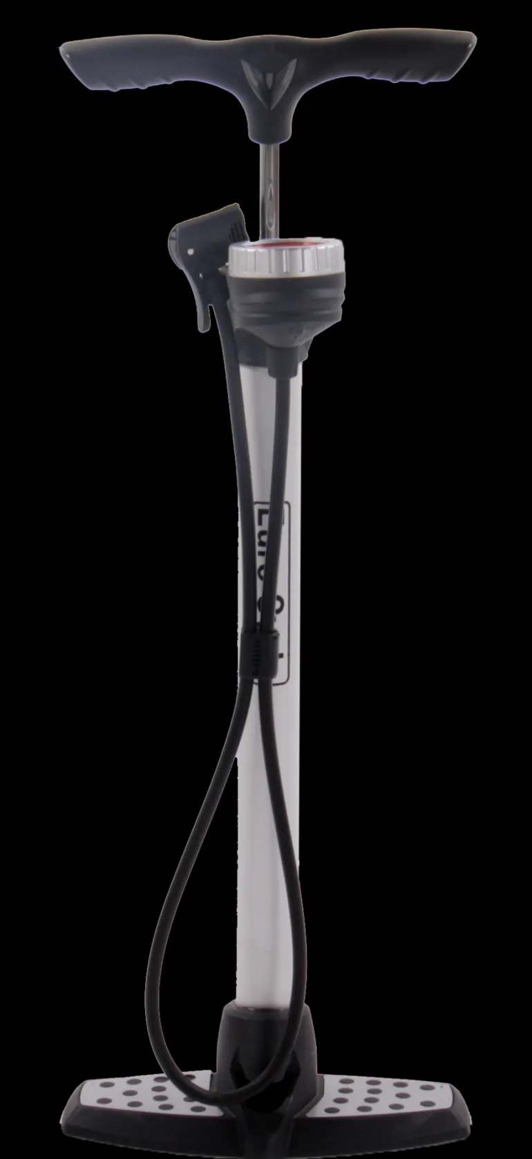 Fietspomp de luxe