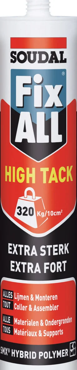 Fix all high tack grijs 290 ml