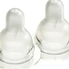 Flessenspeen Natural Small (2 stuks)