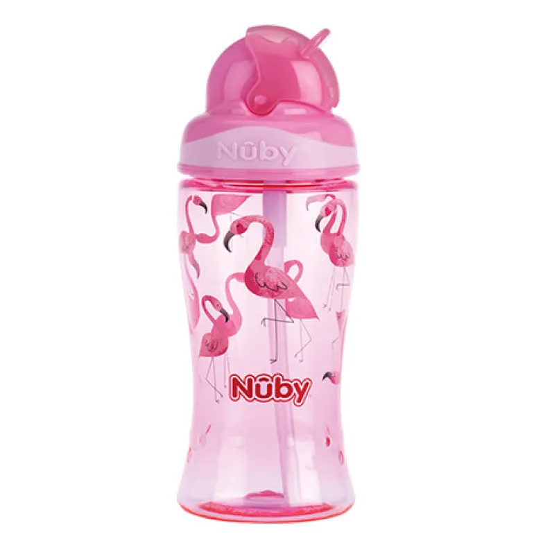 Flip-It beker uit Tritan™ - Roze - 360ml - 3j+