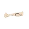 Flossytouw met squeaker 22 cm