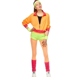 Fluo Trainingspak Fit Girl - Maat 36