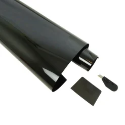 Folie licht grijs 60% 300 x 76 cm