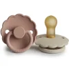 Fopspeen Daisy Latex Blush/Cream T1 (2 stuks)