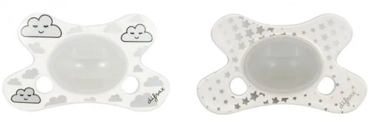 Fopspeen Natural 0-6 Maanden - Glow in the Dark (1 stuk)