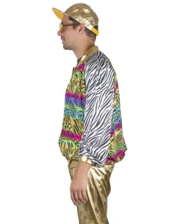 Foute Jas met Dieren Print Heren - Maat 52/54