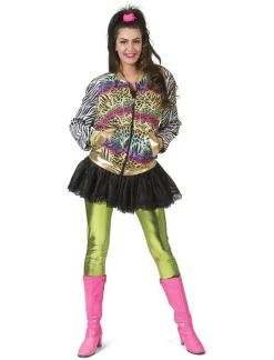 Foute Jas met Dieren Print Dames - Maat 36/38