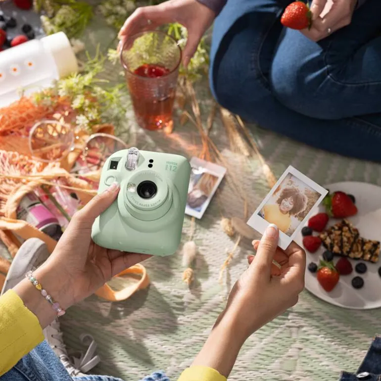 Fujifilm Instax Mini 12 fototoestel - Mint Green