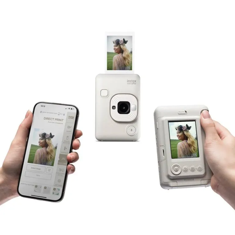 Fujifilm Instax Mini LiPlay fototoestel - Misty White