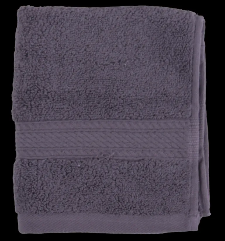 Gastendoekje dark grey 30x50 cm