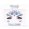Gezicht Juwelen Steentjes Unicorn Dreams - Meerkleurig