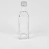 Glazen flesje vierkant 60 ml