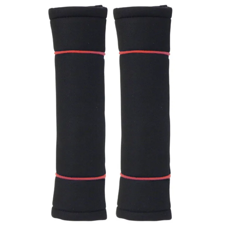 Gordelhoes set Classic zwart / rood