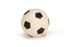 Grote voetbal in latex zwart / wit