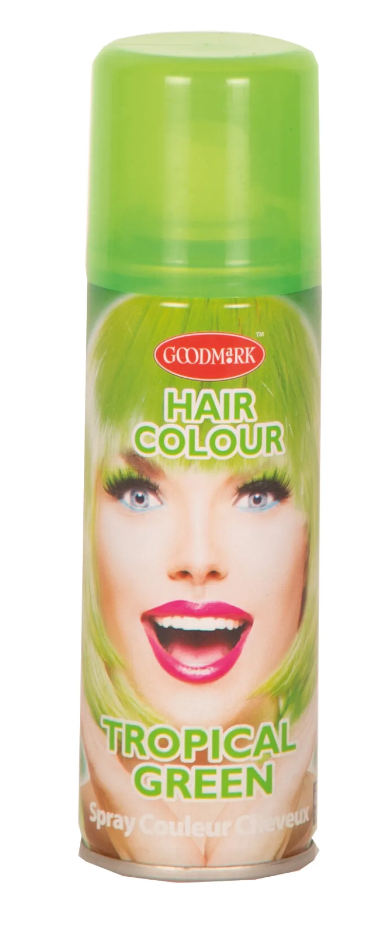 Haarspray Fluo groen - 125 ml