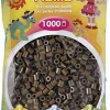 Hama 1000st strijkparels bruin