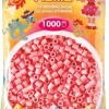 Hama 1000st strijkparels roze
