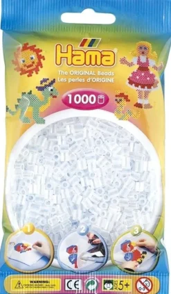 Hama strijkparels 1000 st doorzichtig