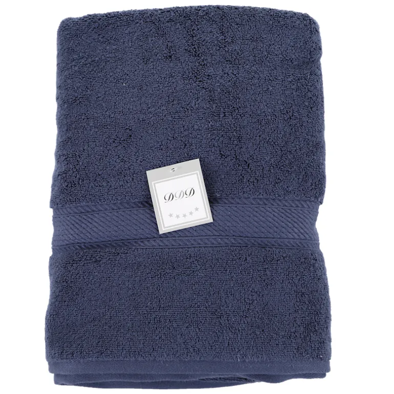 Handdoek dark blue 70x140 cm