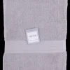 Handdoek light grey 70x140 cm