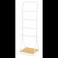 Handdoekhouder Verona 156,5x51x40 cm wit