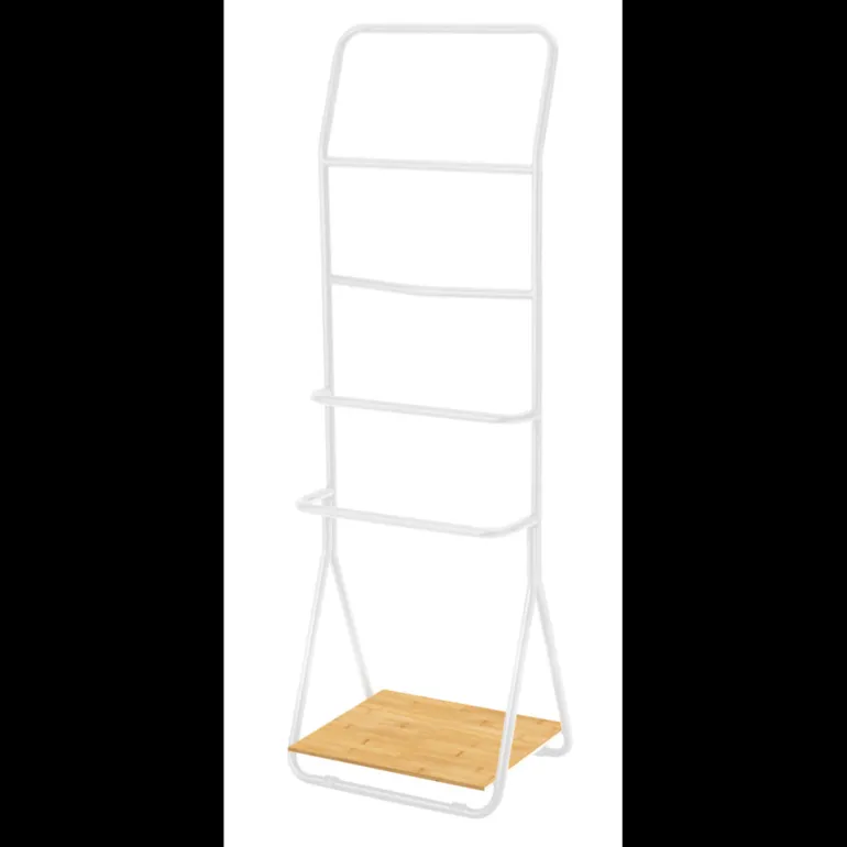 Handdoekhouder Verona 156,5x51x40 cm wit