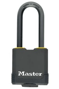 Hangslot 48 mm diameter 7 mm 4 sleutels