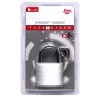 Hangslot 40 mm grijs + 2 sleutels