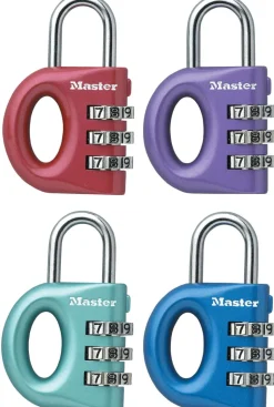 Hangslot 32 mm met 3 cijfercode