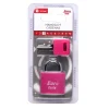hangslot 30 mm rose + 2 sleutels