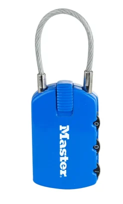 Hangslot 2 x 30 mm adreslabel