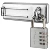 Hasp met hangslot code 3 cijfers