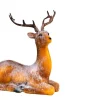 Hert zittend 18cm