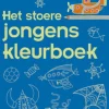 Het stoere jongens kleurboek