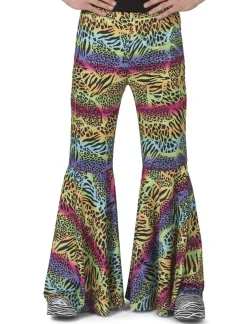 Hippie Broek met Dieren Print Dames - Maat 56/58