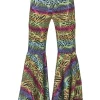 Hippie Broek met Dieren Print Dames - Maat 48/50