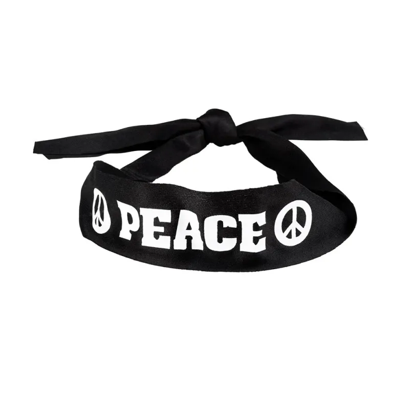 Hippie Set Peace Deluxe - bril + hoofdband + ketting
