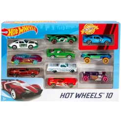 Hot Wheels 10 auto's