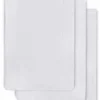 Hydrofiel washandje wit (3 stuks)