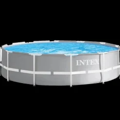 Intex Prism frame zwembad Ø 366x76 cm + filterpomp 12V