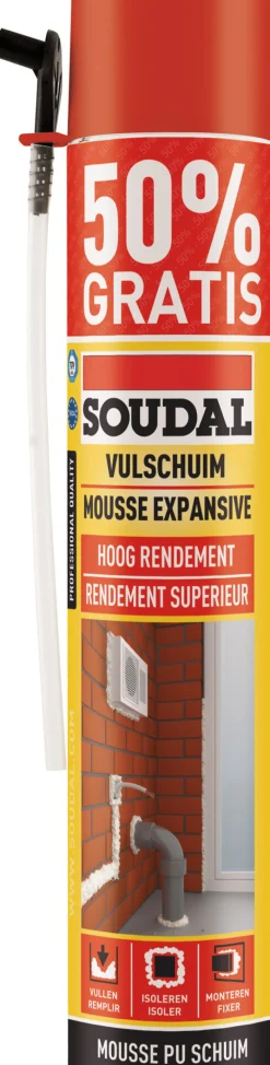 Isolatieschuim 500 ml + 250 ml gratis