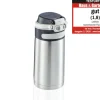 Isoleerbeker Flip 350ml silver