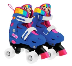 K3 Rolschaatsen Regenboog - maat 34-37