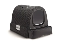 Kattenbak antraciet 51x38,5x39,5 cm