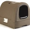 Kattenbak mokka 51 x 38,5 x 39 cm