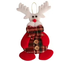 Kerstboomhanger popje ruit